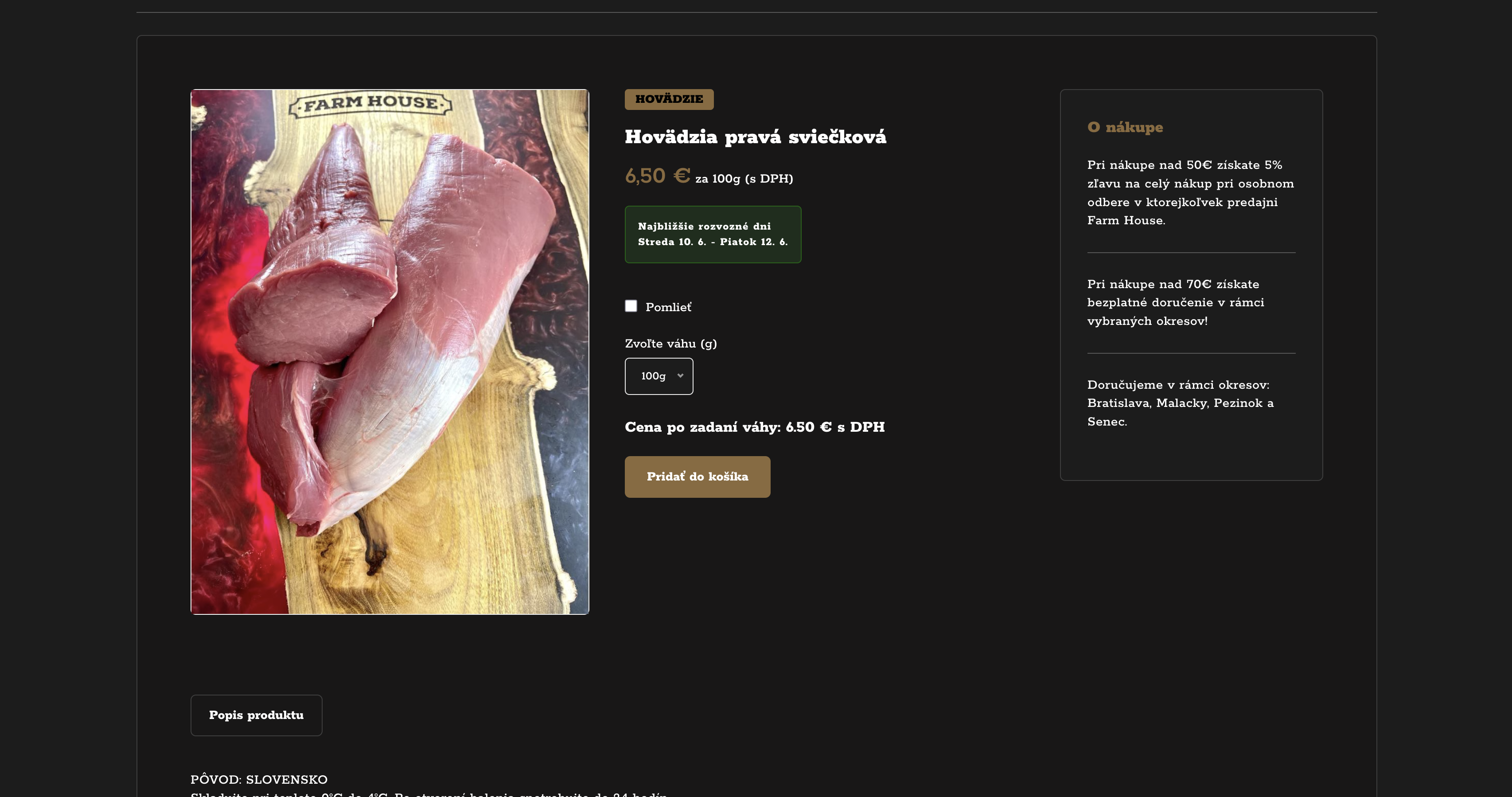 Farmhouse — WooCommerce product detail